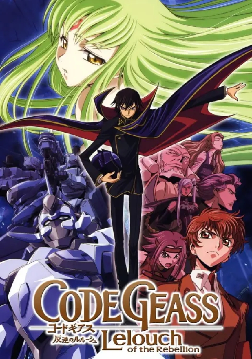 8. Code Geass: Lelouch of the Rebellion (2006-2008)