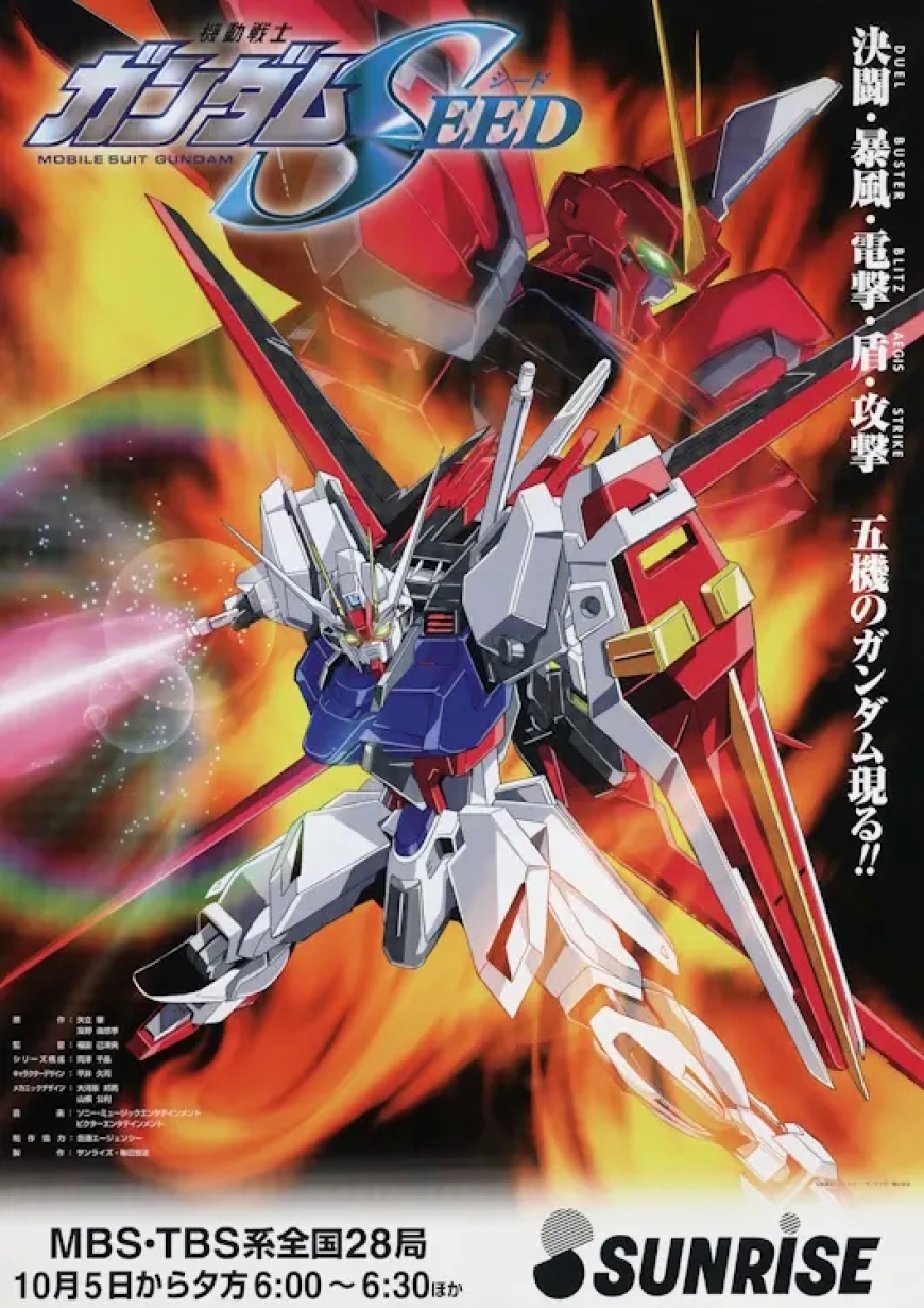 7. Mobile Suit Gundam SEED (2002-2003)