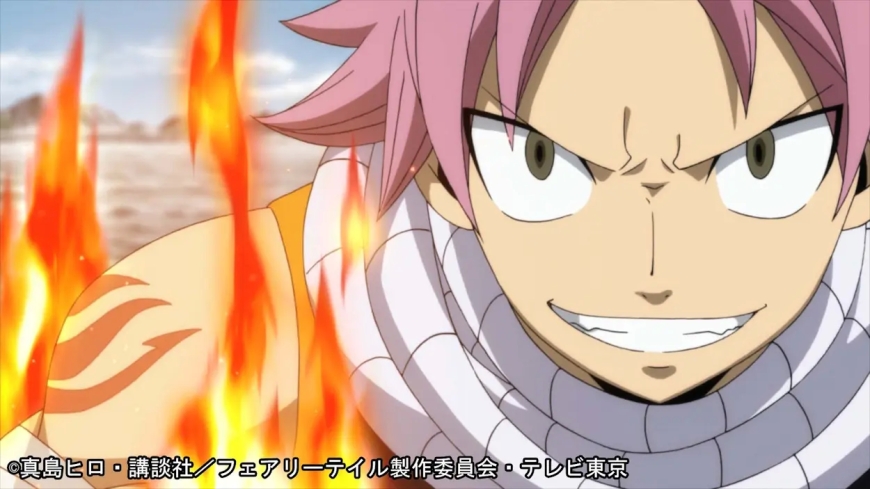 5. Natsu Dragneel (Fairy Tail)