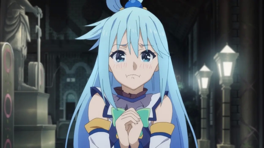 7. Aqua (KonoSuba)