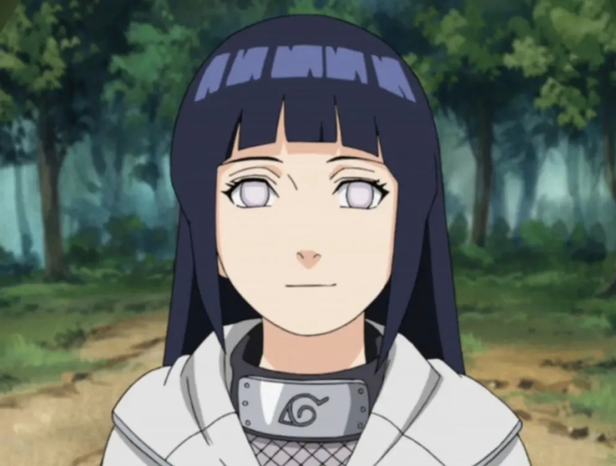 8. Hinata (Naruto Series)