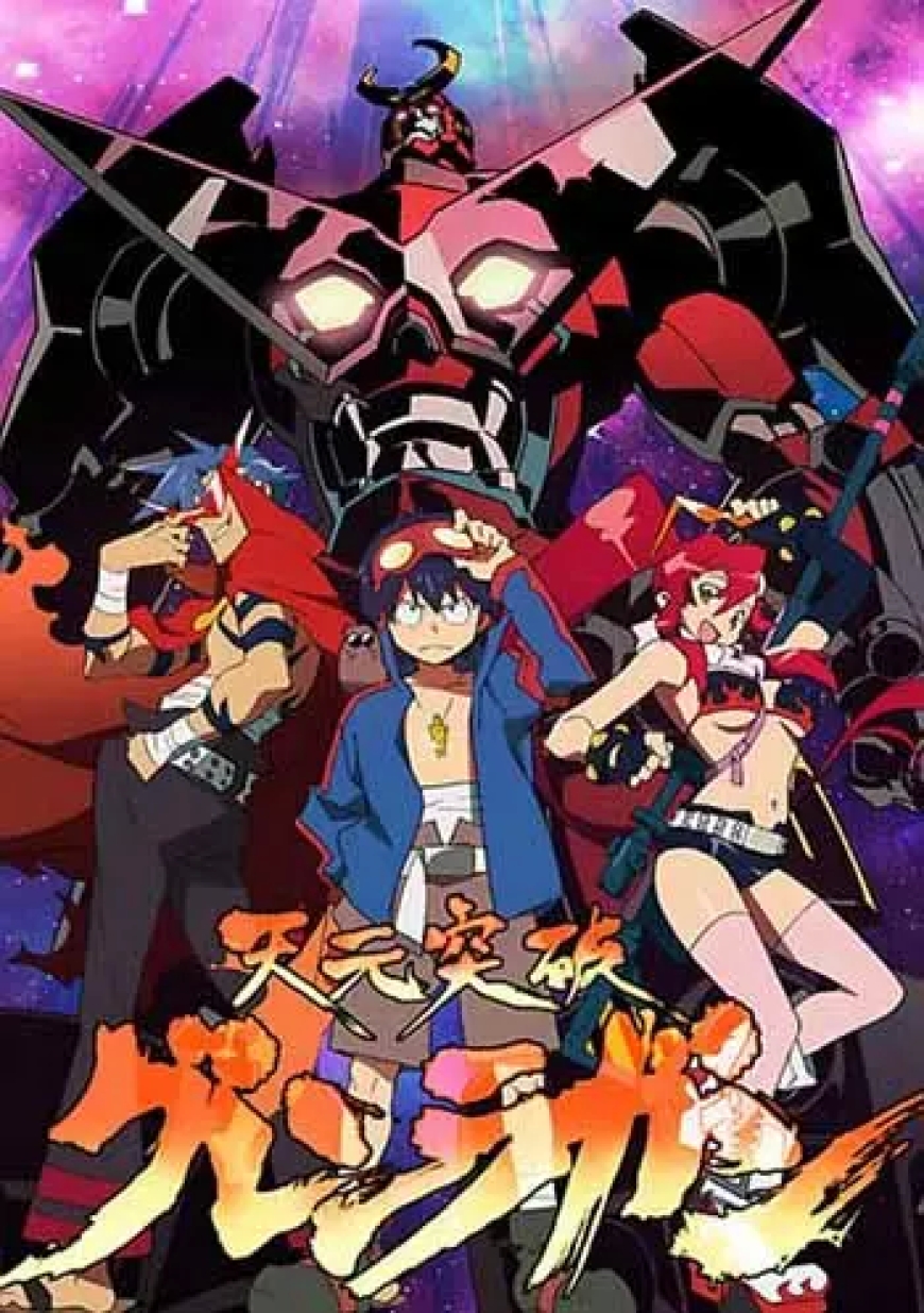 14. Gurren Lagann (2007-2008)